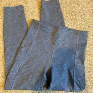 Lululemon Invigorate Leggings Heathered Peri Purple